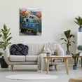 thumbnail image 3 of Stupell Industries Truck in Mountain Valley Transportation Painting Gallery Wrapped Canvas Print Wall Art, 30 x 40, 3 of 8