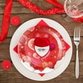 thumbnail image 5 of Valentine's Day Paper Plates 7in Disposable Round Heart Plates for Valentine‘s Day Party Table Decor, 10pcs, 5 of 6