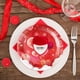thumbnail image 5 of Disposable Painted Paper Plates For Valentine's Day Parties Water Proof Oil Draining Thickened Sturdy Based Pulp, 5 of 6