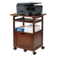 thumbnail image 6 of Winsome Piper Work Station, Keyboard, Walnut Finish, 6 of 14