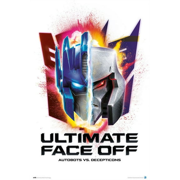Transformers - TV Show / Comic Poster (Ultimate Face Off) (Size: 24" x 36")