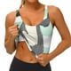 thumbnail image 3 of Balery Cute Raccoon Sujetadores deportivos con espalda cruzada para mujer, acolchados, sin costuras, de alto impacto, ideales para yoga, gimnasio, entrenamiento y fitness.-Small, 3 of 8