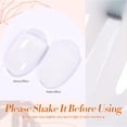 thumbnail image 3 of Born Pretty Milky Jelly White Gel Esmalte De Uñas Soak Off UV LED Polish 10ml, 3 of 4