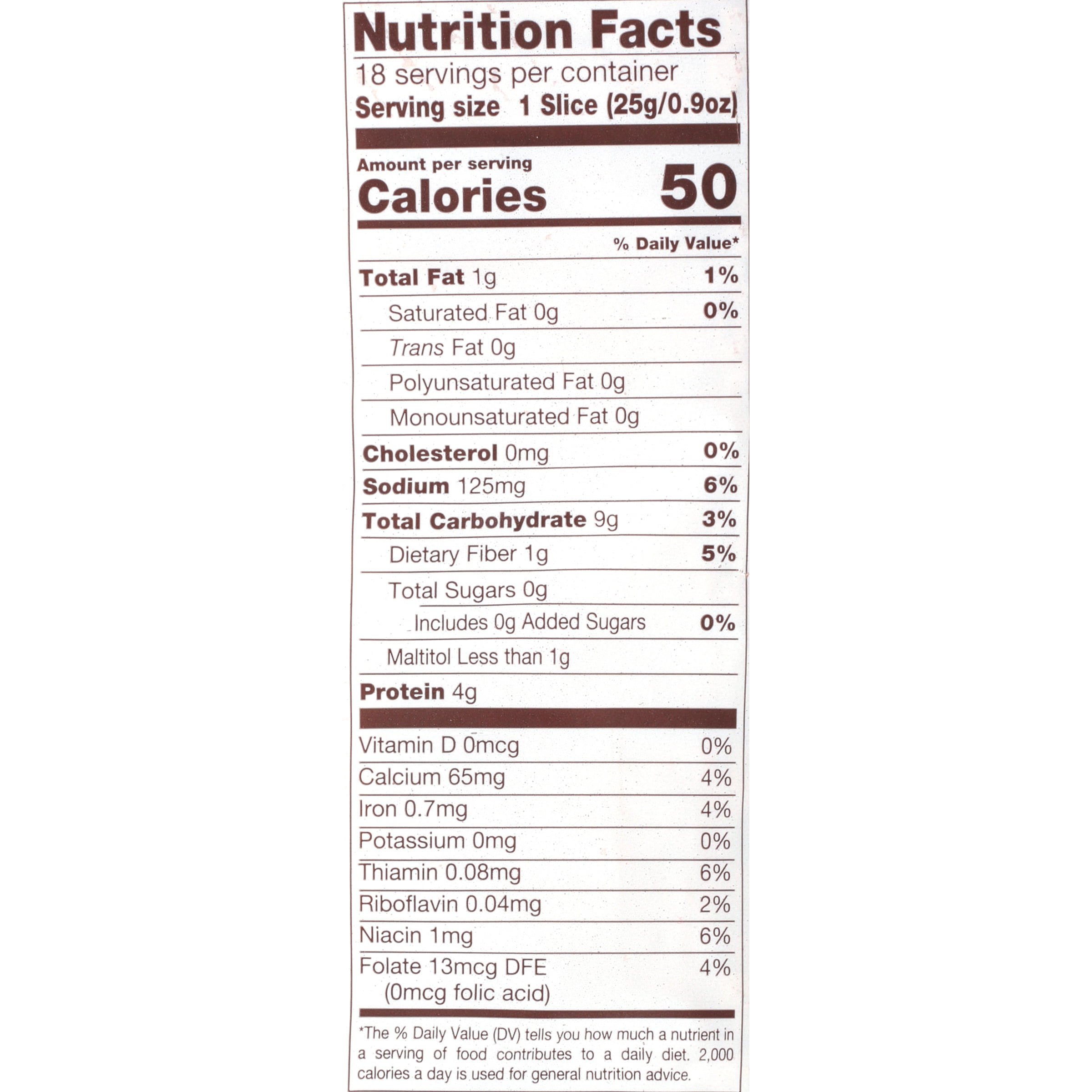 Nature S Own Whole Wheat Bread Nutrition Facts | Besto Blog