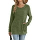 thumbnail image 4 of Camisas de maestra,Blusa de mujer talla grande, XXL, manga larga, corte holgado, ropa informal para casa, sopatenor, 4 of 8