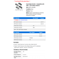 thumbnail image 2 of Front Brake Pad Set - Compatible with 2002 - 2010 Subaru Impreza 2003 2004 2005 2006 2007 2008 2009, 2 of 2