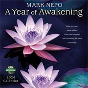 Mark Nepo 2024 Wall Calendar: A Year of Awakening | 12" x 24" Open | Amber Lotus Publishing