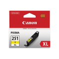 thumbnail image 1 of 6451B001 CLI-251XL ChromaLife100 High-Yield Ink 695 Page-Yield, Yellow, 1 of 1