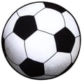 thumbnail image 1 of Tapete Infantil 57x57 cm Diseño Balon de Fútbol, Alfombra Antiderrapante para Niños, Tapete Decorativo para Recámara Infantil, 1 of 2