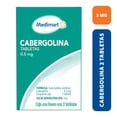 thumbnail image 1 of Cabergolina Medimart 2 tabletas 0.5 mg, 1 of 4