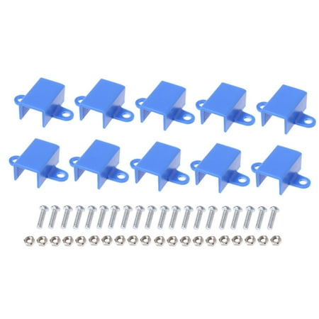 

OOKWE 10Pcs Mounting Bracket N20 Micro Gear Motor Base Fixed Seat Frame Holder 12mm