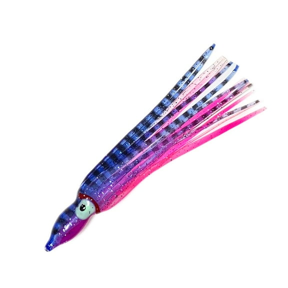 4.5" Squid Skirts - Pink/Purple Tiger #14-40 Pieces