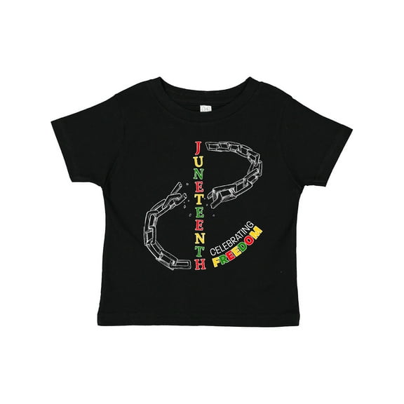Inktastic Juneteenth-Celebrating Freedom- Breaking Chains Boys or Girls Toddler T-Shirt