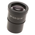 thumbnail image 1 of Microscopio biológico con ocular gran angular de campo de 22 mm WF10X, 30 mm, negro Soledad 10X Microscopio Ocular, 1 of 7