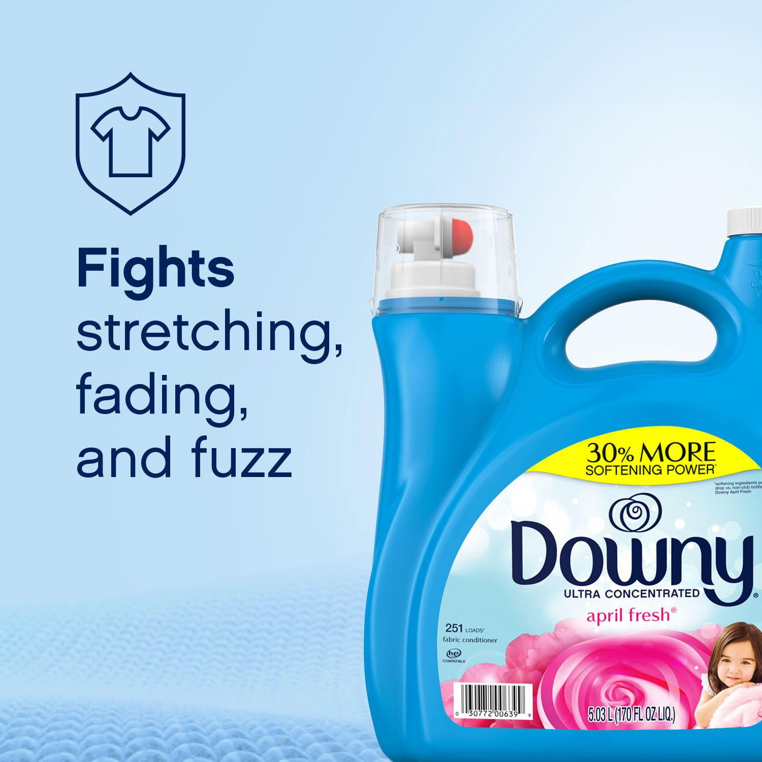 Downy Ultra Concentrated Liquid Fabric Softener April Fresh (170 fl oz 251  ld) 