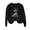 ZA-Black-wiyuqeen crewneck sweatshirt, variant on Women's Sweatshirts Halloween Witches Graphic Pullover Tops Crew Neck Long Sleeve Lightweight Fleece Sweat Shirts S-2XL