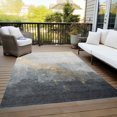 thumbnail image 3 of Dalyn Rugs Machine Washable Indoor/Outdoor Chantille Gold 8' x 10' Rug, 3 of 9