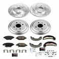 thumbnail image 3 of PowerStop Front and Rear Z23 Evolution Sport Brake Pad Rotor Drum and Shoe Kit Fits: CHEVROLET Select Models K15426DK, 3 of 10