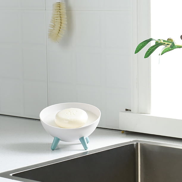 Xihbxyly Artículos Por Menos de $10 Jabonera de Esponja Semiesférica Bonita, Jabonera de Baño, Jabonera