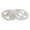 White 20L, variant on Mibo 12pcs Nylon Resin Sew Through Snap - 4 Hole - 20L(12mm) - White
