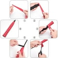 thumbnail image 4 of Tennis Badminton Racket Grip, Pickleball Racquet Handle Grip with Damping Ridges, 4 of 5
