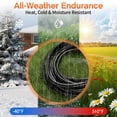 thumbnail image 4 of Deeklify Rallonge de 50 Pi 16/3 awg à 3 Sorties avec Séparateur et Indicateur, Rallonge Extérieure Imperméable avec Multiples Sorties, 13A 1625W pour la Maison, 4 of 8