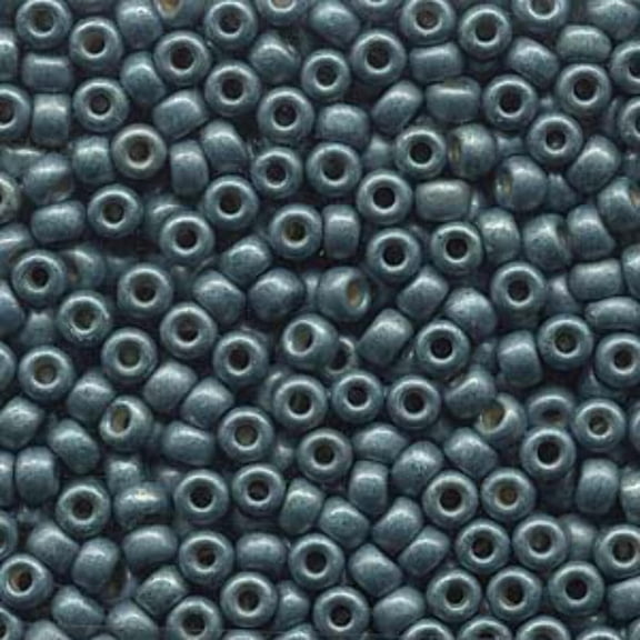 Duracoat Matte Galvanized Seafoam Green Miyuki Seed Beads 6/0 6-94217F-TB