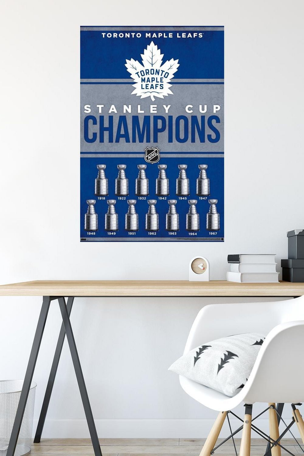 NHL Toronto Maple Leafs - Champions 23 Wall Poster, 22.375" x 34"