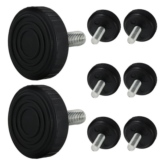 ADDHAT 8Ud Pies Ajustables Para Caminadora Con Protección Para Y Reducción De Ruido