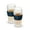 Blue, variant on Host FREEZE Beer Glasses, Iced Coffee Tumblers, 16oz Set of 2, Gray