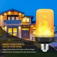 thumbnail image 2 of E27 LED Dynamic Flame Light Bulb With Gravity Sensor Simulation Effect, 2 of 4