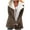 Brown, variant on Lindreshi Womens Shackets Coat in Clothing Women's Fashion Long Sleeve Pocket Plush Button Coat