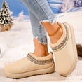 thumbnail image 4 of Gealkoca Women's Winter Snow Boots Fleece Line Boots Casual Comfortable Shoes Warm and Cozy Soft House Shoes Non Slip Soft Shoes for Indoor Outdoor, 4 of 9
