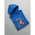 thumbnail image 3 of If My Mouth Doesn't Say It Quote Hoodie Women -GoatDeals Designs, Female Medium, 3 of 4