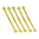 thumbnail image 4 of Eigraketly Paquete de 5 amortiguadores de tenis, suministros de repuesto para deportes de mano, amortiguadores duraderos ligeros para modificación de Amarillo 5piezas Eigraketly CBP203644, 4 of 5