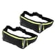 thumbnail image 2 of Riñonera ultrafina impermeable, 2 piezas para correr, hacer senderismo, viajar, hacer ejercicio y deportes al aire libre, color negro, 2 of 8