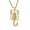 Gold, variant on Women Men's Constellation Diamond Scorpion Pendant Necklace Stainless Steel Personalized Hip Hop Retro Punk 12 Zodiac Signs Jewelry Silver
