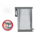 thumbnail image 2 of 12 Gallon 45L Slim Stainless Steel Trash Can Soft Close Lid Step On Pedal Odor Protection Waste Bin, 2 of 8