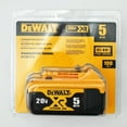 thumbnail image 2 of DEWAL𝗧 DCB205 20V MAX XR DCB205 5 Ah Lithium-Ion Battery 2 Pack, 2 of 3