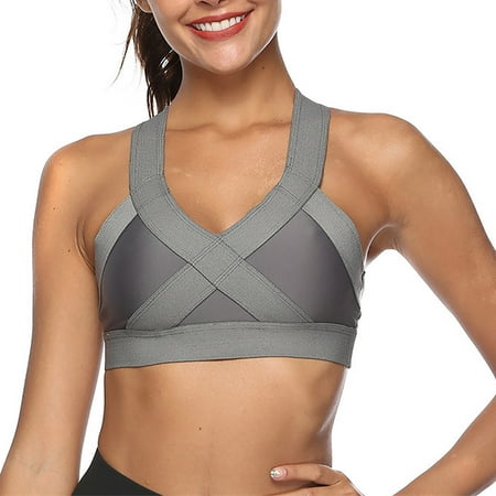 

XIAOFFENN Sexy Lace Strap Vest Women Wear Outside With Underlay French Top Bra Bra Underwear Bra