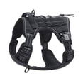thumbnail image 1 of Arnés antitirones para perros, talla M, color negro, ajustable y transpirable, para perros medianos, con reflectante. Materiales:, 1 of 5