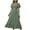 Green, variant on Summer Dresses for Women 2024 Plus Size Fashion Slim Collection Solid Color Dress Womens plus $15 & under