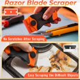 thumbnail image 4 of 33 count  Caulking Tool Kit Set 3 in 1 Caulk Remover & Grout  with Pads 2 in 1 Razor  Scraper with  Sealant Finishing Tools for Kitchen Bathroom Sink Window Floor, 4 of 6