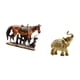 thumbnail image 5 of Figura de caballo,Figura coleccionable de caballo en miniatura,Adorno de caballo de resina,estatua de animal,decoración para el hogar,Figura de escritorio,Estatua de, 5 of 8