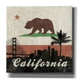 thumbnail image 1 of Epic Graffiti 'California' by Moira Hershey, Canvas Wall Art, 37"x37", 1 of 3