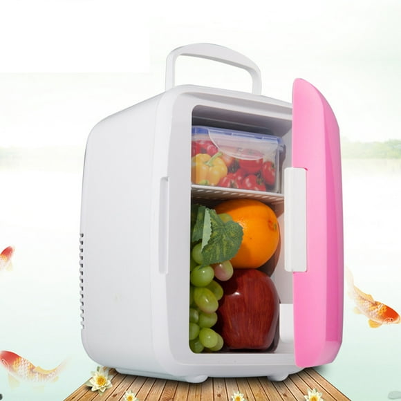 2023 Summer Home and Kitchen Gadgets Savings Clearance! WJSXC Car 4L Refrigerator Refrigerator Cooler Box Car Refrigerator Mini Car Portable Car Small Refrigerator Pink