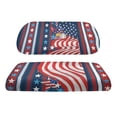 thumbnail image 2 of Pzuqiu USA Flag Golf Seat Covers Breathable, for Outdoor, Golf Cart Seat Cover, Compatible with Golf Carts Most Golf Carts, 2 of 10