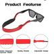 thumbnail image 2 of Paquete de 6 Pares de Cordones Elásticos NQ para Gafas Deportivas y de Sol, 2 of 3