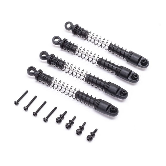 Axial Shock Set Assembled 4pcs AX24 AXI203001 Elec Car/Truck Replacement Parts