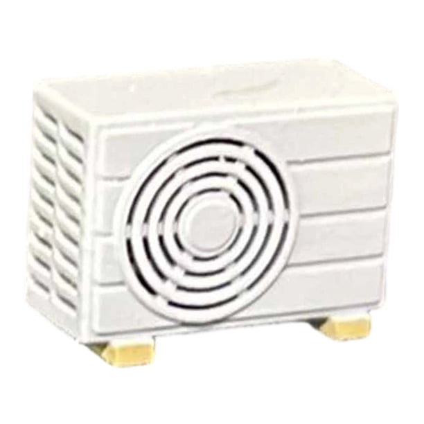 Modelo de aire acondicionado en miniatura, unidad de aire acondicionado en miniatura, accesorios para micropaisajes Estilo A